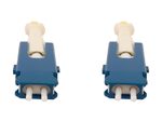 Eaton Tripp Lite Series 400G Singlemode 9/125 OS2 Fiber Optic Kabel (Duplex SN-UPC Stecker/Stecker), 3 m
