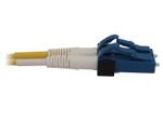 Eaton Tripp Lite Series 400G Singlemode 9/125 OS2 Switchable Fiber Optic Kabel (12F MTP/MPO-APC zu 4x Duplex LC/UPC F/M), 5 m