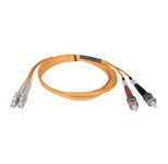 Eaton Tripp Lite Series Duplex Multimode 50/125 Fiber Patch Kabel (LC/ST), 5M (16 ft.)