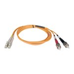 Eaton Tripp Lite Series Duplex Multimode 50/125 Fiber Patch Kabel (LC/ST), 15M (50 ft.)