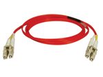 Eaton Tripp Lite Series Duplex Multimode 62.5/125 Fiber Patch Kabel (LC/LC) - Red, 3M (10 ft.)