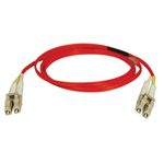 Eaton Tripp Lite Series Duplex Multimode 62.5/125 Fiber Patch Kabel (LC/LC) - Red, 1M (3 ft.)