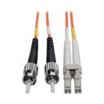 Eaton Tripp Lite Series Duplex Multimode 62.5/125 Fiber Patch Kabel (LC/ST), 1M (3 ft.)
