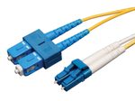 Eaton Tripp Lite Series Duplex Singlemode 9/125 Fiber Patch Kabel (LC/SC), 1M (3 ft.)