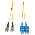 Eaton Tripp Lite Series Duplex Singlemode 9/125 Fiber Patch Kabel (SC/ST), 2M (6 ft.)