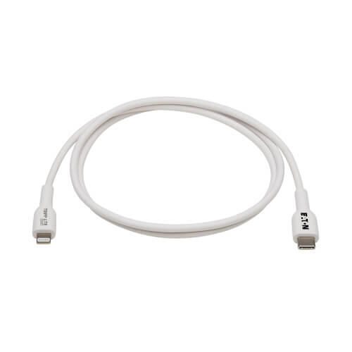 Eaton Tripp Lite Series Safe-IT Aufladekabel USB-C zu Lightning (1m)