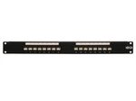 Eaton Tripp Lite Series 16-Port Patchpanel für Glasfaser, 1U (LC/LC)