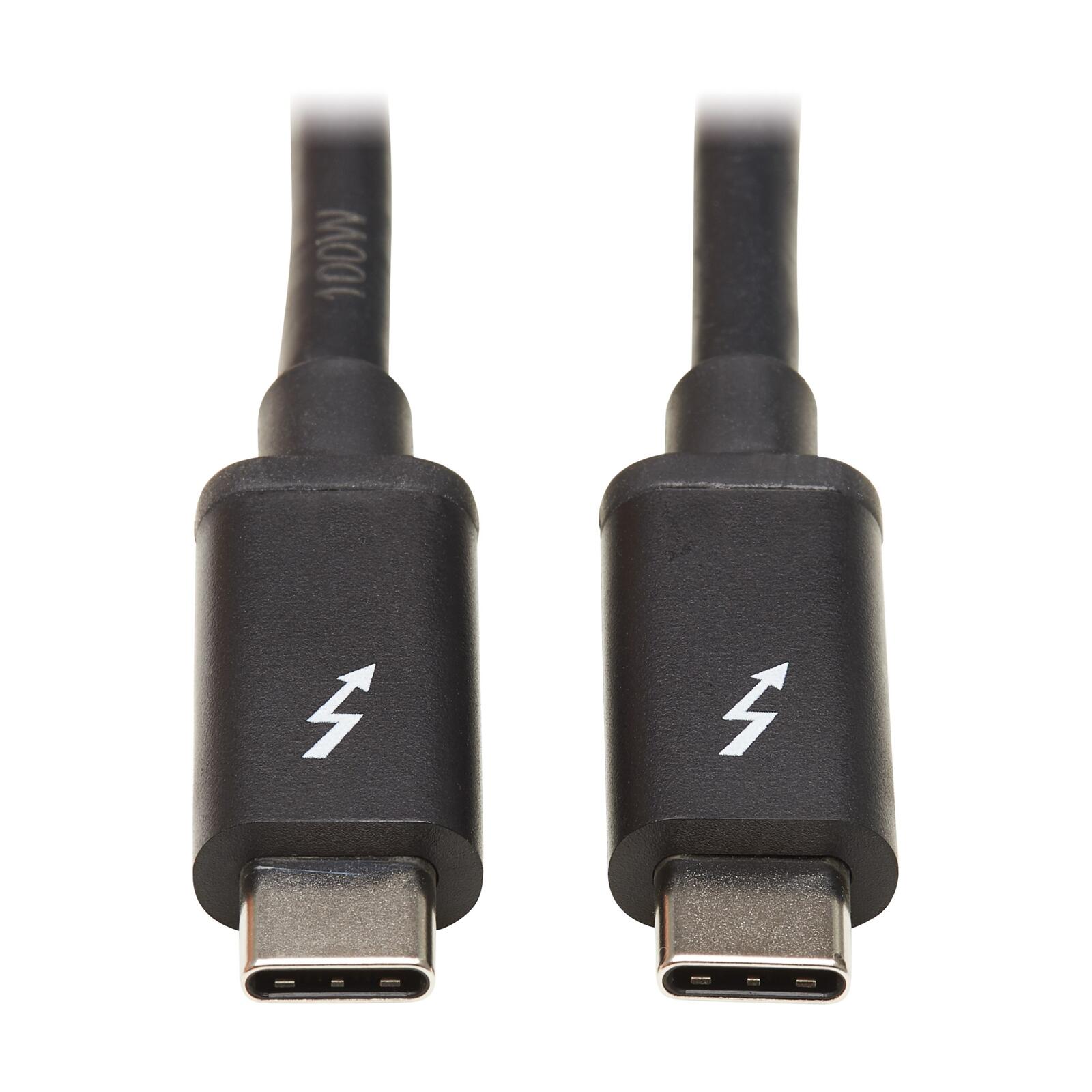 Eaton Tripp Lite Series Thunderbolt 3 USB-C Kabel 1m, schwarz