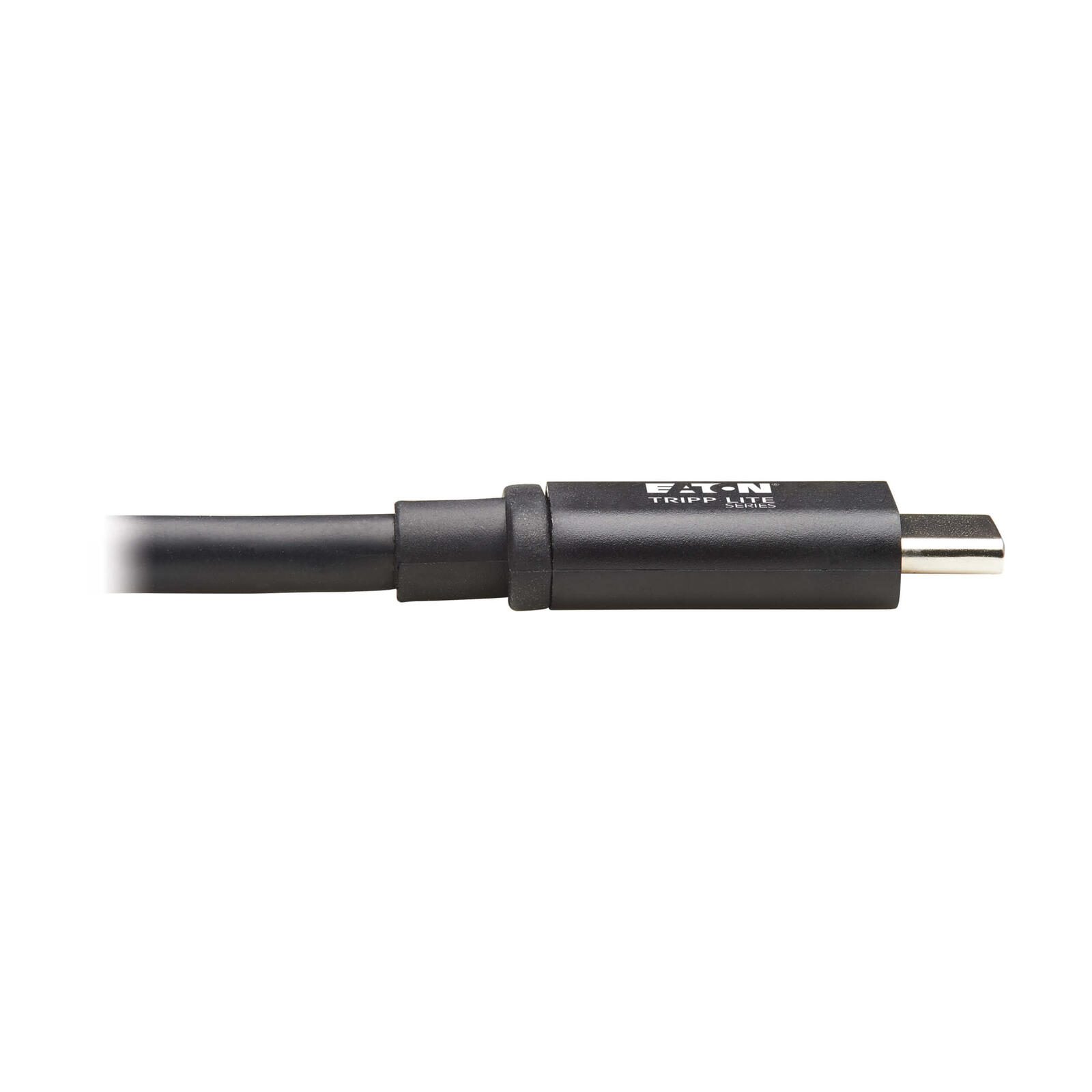 Eaton Tripp Lite Series Thunderbolt 3 USB-C Kabel 1m, schwarz