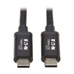 Eaton Tripp Lite Series Thunderbolt 3 USB-C Kabel 0,5m, schwarz