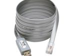 Eaton Tripp Lite Series USB-A zu RJ45 Rollover Kabel (Stecker/Stecker) - Cisco Compatible, 250 Kbps, 6 ft. (1.83 m), Grau