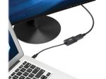 Eaton Tripp Lite Series USB-C zu Displayport 4K 60Hz Adapter, Schwarz