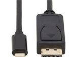 Eaton Tripp Lite Series USB-C zu DisplayPort Bi-Directional Active Adapterkabel (Stecker/Stecker), 4K 60 Hz, HDR, Locking DP Verbinder, 6 ft. (1.8 m)