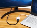 Eaton Tripp Lite Series USB-C zu HDMI Adapter (M/F) - 8K, HDR, 4:4:4, HDCP 2.3, White