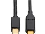 Eaton Tripp Lite Series USB-C zu Mini DisplayPort Active Adapterkabel (Stecker/Stecker), 4K 60 Hz, Schwarz, 6 ft. (1.8 m)