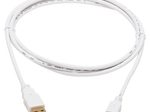Eaton Tripp Lite Series Safe-IT USB-A zu USB Mini-B Antibacterial Kabel (Stecker/Stecker), USB 2.0, Weiß, 6-ft. (1.83 m)