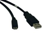 Eaton Tripp Lite Series USB 2.0 A zu Micro-B Kabel (Stecker/Stecker), 10 ft. (3.05 m)