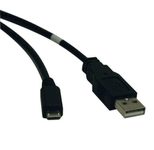 Eaton Tripp Lite Series USB 2.0 A zu Micro-B Kabel (Stecker/Stecker), 6 ft. (1.83 m)