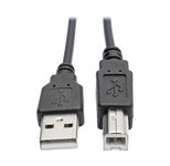 Eaton Tripp Lite Series USB 2.0 A/B Coiled Kabel (Stecker/Stecker), 10 ft. (3.05 m)