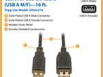 Eaton Tripp Lite Series USB 2.0 Verlängerung Kabel (A M/F) 16 ft. (4.88 m)