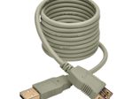 Eaton Tripp Lite Series USB 2.0 Verlängerung Kabel (M/F), Beige, 6 ft. (1.83 m)