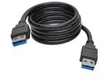 Eaton Tripp Lite Series USB 3.0 SuperSpeed A/A Kabel (Stecker/Stecker), Schwarz, 3 ft. (0.91 m)