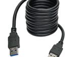 Eaton Tripp Lite Series USB 3.0 SuperSpeed A/A Kabel (Stecker/Stecker), Schwarz, 6 ft. (1.83 m)