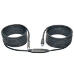 Eaton Tripp Lite Series USB 3.0 SuperSpeed Active Repeater Kabel (AB Stecker/Stecker), 25 ft. (7.62 m)