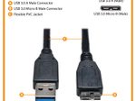 Eaton Tripp Lite Series USB 3.0 SuperSpeed Device Kabel (A zu Micro-B Stecker/Stecker) Schwarz, 1 ft. (0.31 m)