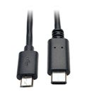 Eaton Tripp Lite Series USB Micro-B zu USB-C Kabel - USB 2.0, (Stecker/Stecker), 6 ft. (1.83 m)