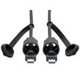 Eaton Tripp Lite Series USB-A Male zu USB-A Male Kabel, SuperSpeed, 3.0/3.1, Industrial, 13 ft. (3.96 m) - IP68, Shielded, TAA