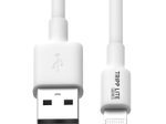 Eaton Tripp Lite Series USB-A zu Lightning Sync/Charge Kabel, MFi Certified - White, Stecker/Stecker, USB 2.0, 10 ft. (3.05 m)