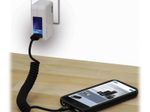 Eaton Tripp Lite Series USB-A zu Lightning Sync/Charge Coiled Kabel, MFi Certified - Schwarz, Stecker/Stecker, USB 2.0, 4 ft. (1.22 m)