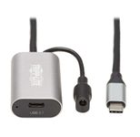 Eaton Tripp Lite Series USB-C Active Verlängerung Kabel - USB-C zu USB-C (M/F), USB 3.1 Gen 1, Data Only, 5M (16.4 ft.)