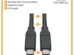 Eaton Tripp Lite Series USB-C Kabel (Stecker/Stecker) - USB 2.0, 5A Rated, USB-IF Certified, Thunderbolt 3, 13 ft. (3.96 m)