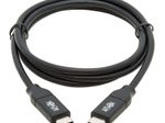 Eaton Tripp Lite Series USB-C Kabel (Stecker/Stecker) - USB 2.0, 5A Rated, USB-IF Certified, Thunderbolt 3, 1M (3.3 ft)