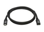 Eaton Tripp Lite Series USB-C Verlängerung Kabel (M/F) - USB 3.2 Gen 1 (5 Gbps), Thunderbolt 3 Compatible, Schwarz, 3 ft. (0.91 m)