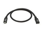 Eaton Tripp Lite Series USB-C Verlängerung Kabel (M/F) - USB 3.2 Gen 2 (10Gbps), Thunderbolt 3 Compatible, Schwarz, 20 in. (0.5 m)