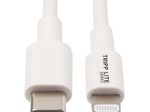 Eaton Tripp Lite Series USB-C zu Lightning Sync/Charge Kabel (Stecker/Stecker), MFi Certified, White, 3 ft. (0.9 m)