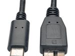 Eaton Tripp Lite Series USB-C zu USB Micro-B Kabel (Stecker/Stecker) - USB 3.1, Gen 2 (10 Gbps), Thunderbolt 3 Compatible, 3 ft. (0.91 m)