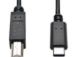 Eaton Tripp Lite Series USB-C zu USB-B Kabel - USB 2.0, (Stecker/Stecker), 6 ft. (1.83 m)