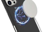 eSTUFF iPhone 16 Pro INFINITE VENICE Magnetic Leather Cover - Black