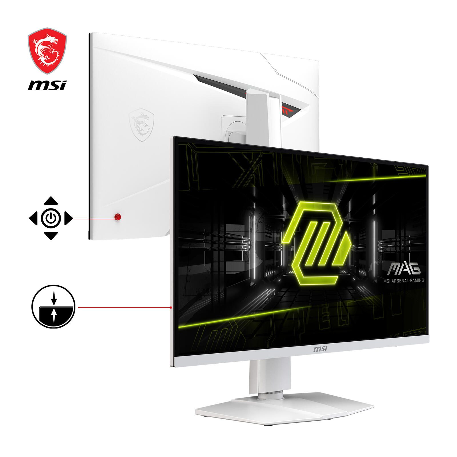 MSI MAG 274URFWDE Esports Gaming-Monitor 27" (69 cm)