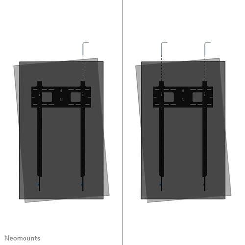 Neomounts WL30-750BL18P Portrait Wandhalterung