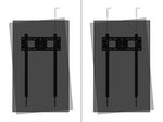 Neomounts WL30-750BL18P Portrait Wandhalterung
