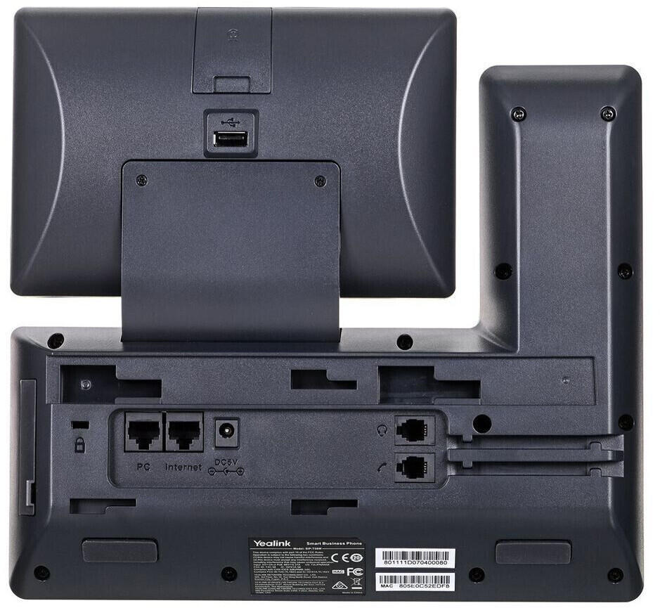 Yealink SIP-T58W - VoIP-Telefon mit Rufnummernanzeige