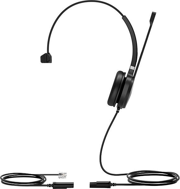 Yealink YHS36 Mono Headset, schwarz / silber