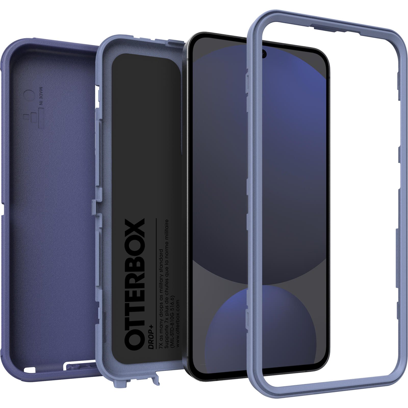 OtterBox Defender Schutzhülle für Samsung Galaxy S24 FE Denver Dusk - lila