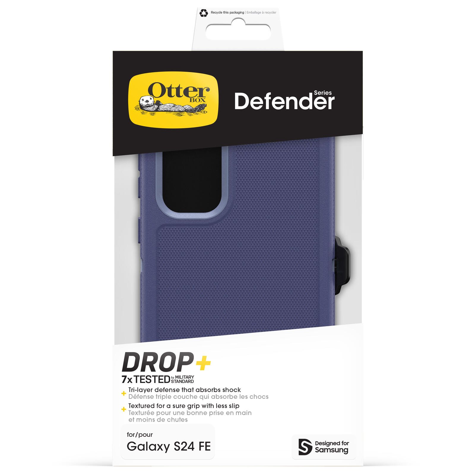 OtterBox Defender Schutzhülle für Samsung Galaxy S24 FE Denver Dusk - lila