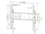 Neomounts WL35-750BL18 neigbare Wandhalterung
